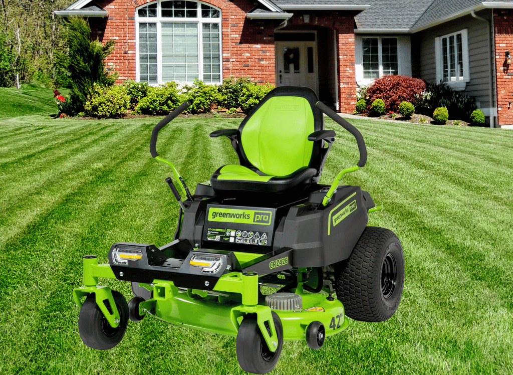 Electric Riding Lawn Mower: Zero-Emission & Performance