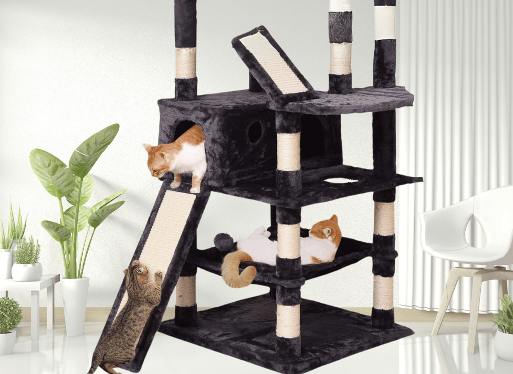 A Stylish Cat Tree Is Purr-fect For Play & Rest