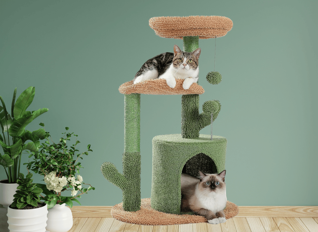 A Stylish Cat Tree Is Purr-fect For Play & Rest