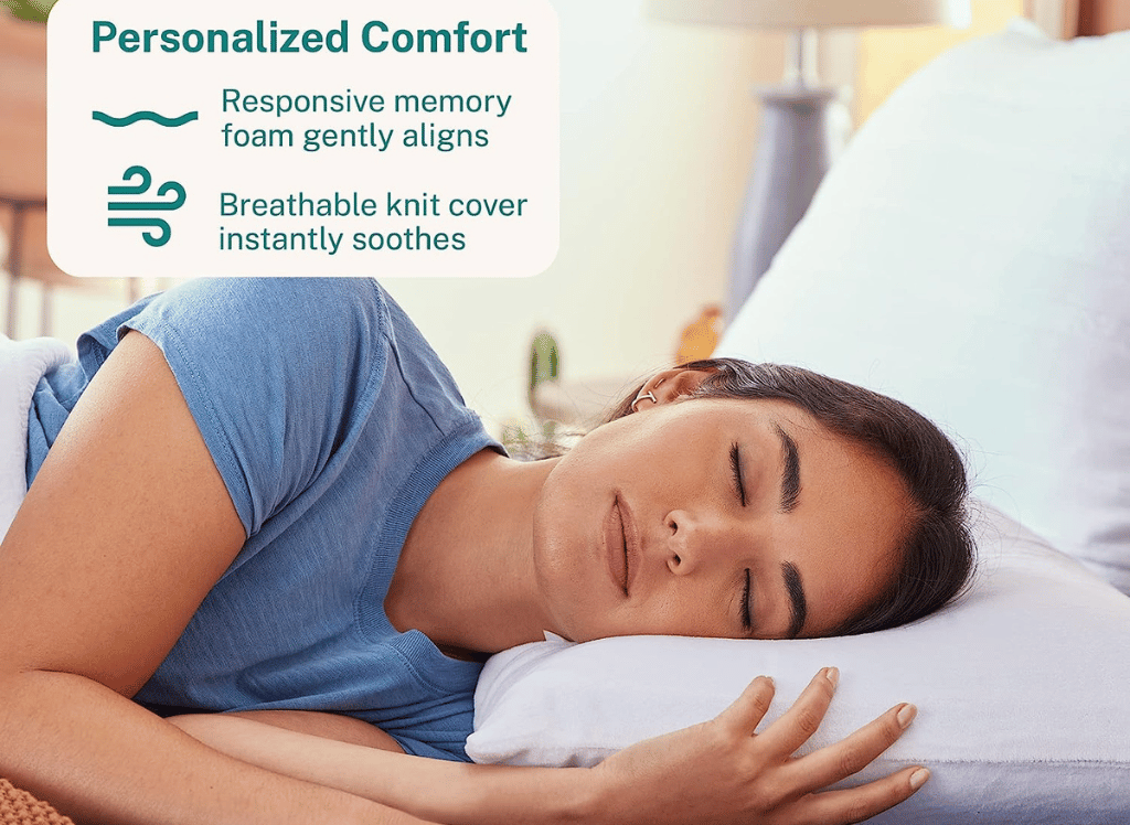 Comfort and Support Experience the Sleep Innovations Pillow!