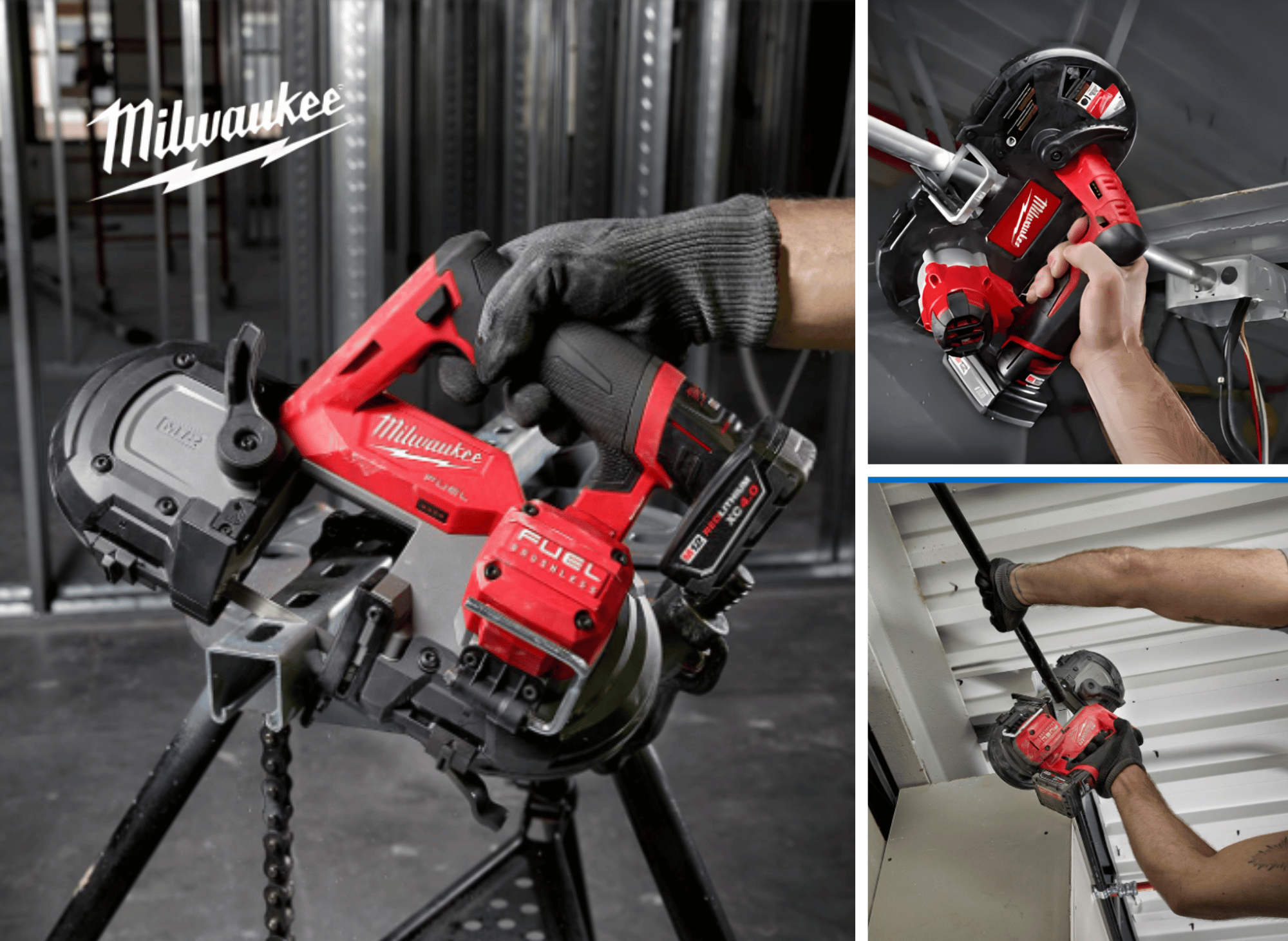 Milwaukee Cordless Band Saw M12 FUEL: Small Size, Big Power