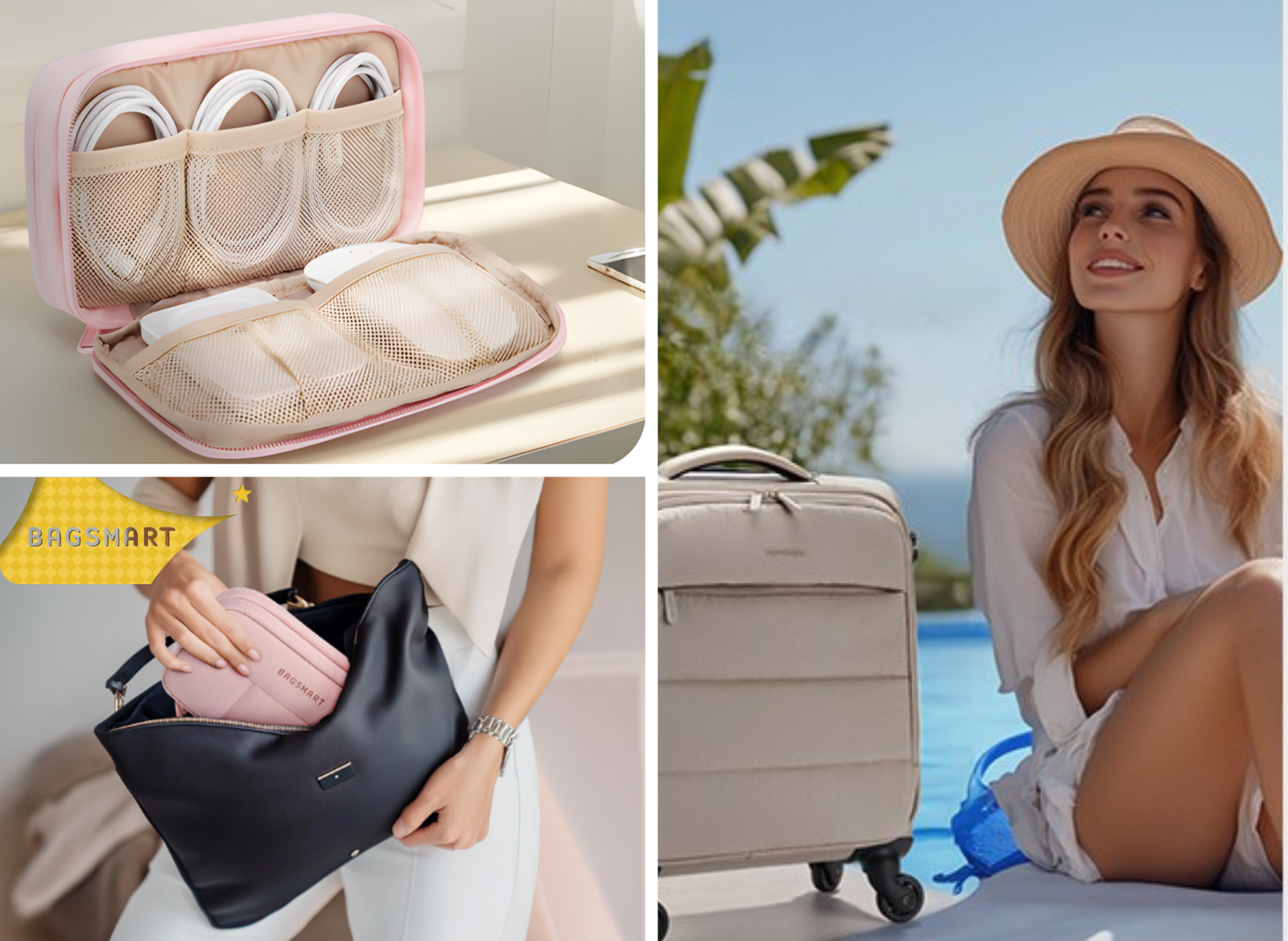 BAGSMART Electronics Organizer: A Solution For Every Traveler