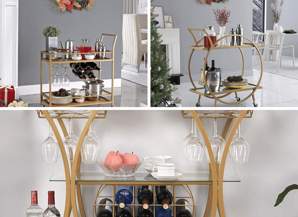 Are You Looking for an Amazing Gold Bar Cart for Your Next Party?