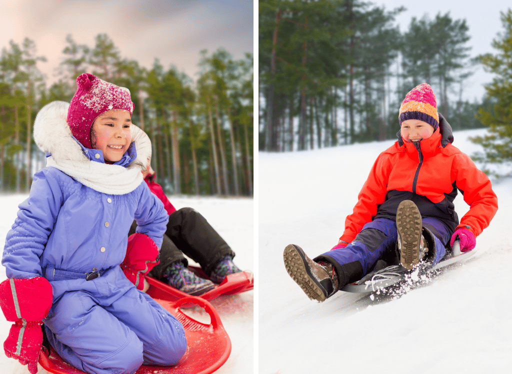 The Fun of Flying: Riding a Snow Saucer