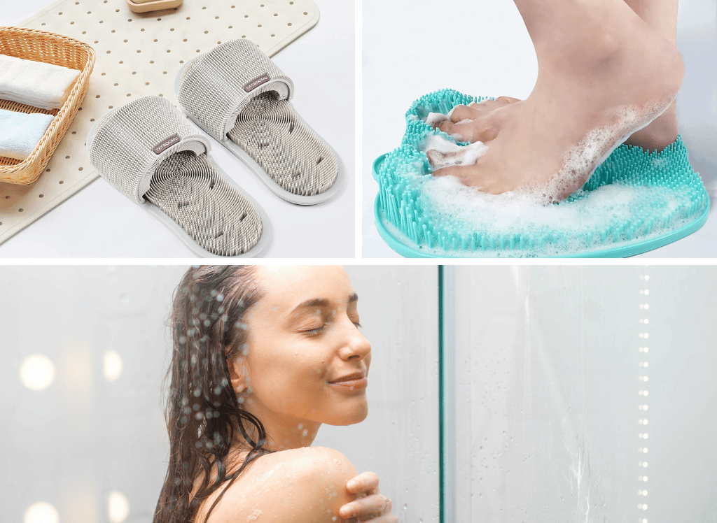 A Refreshing Way to Clean Your Feet: The Shower Foot Scrubber