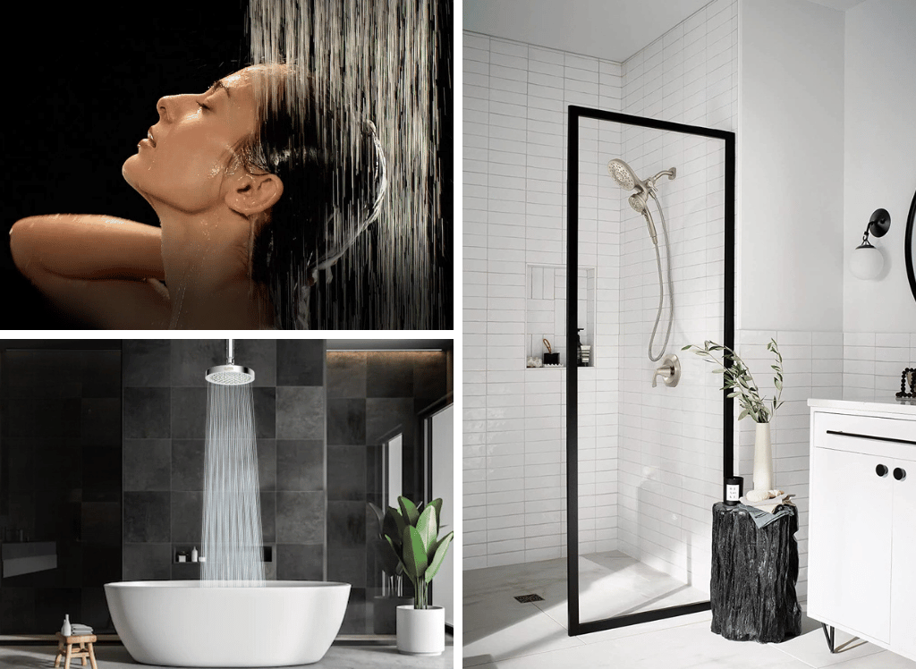 A Shower of Comfort: Enjoy a Rain Shower Head