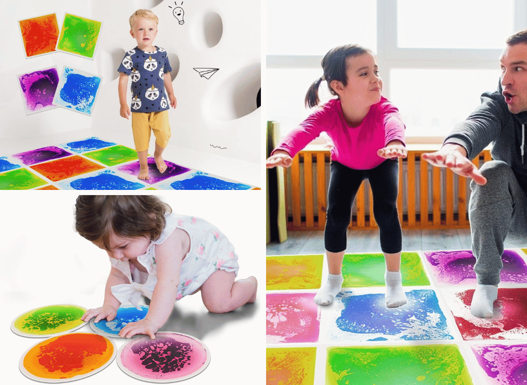 Exploring Fun Through Sensory Tiles for Children