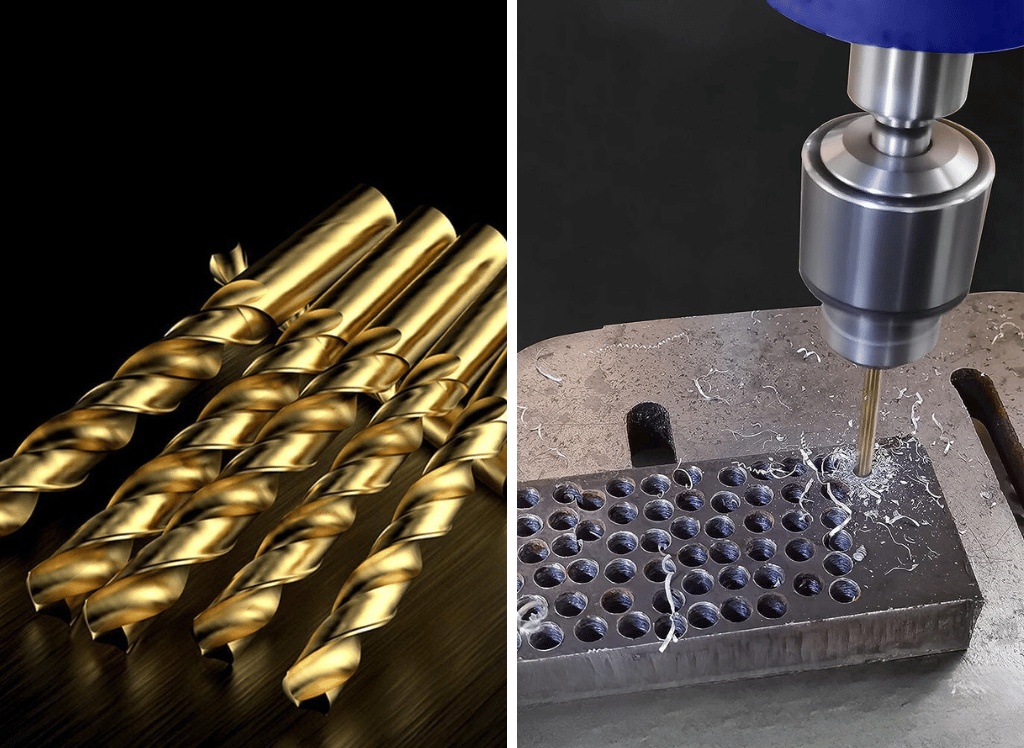 Drilling Through the Impossible With Titanium Drill Bits