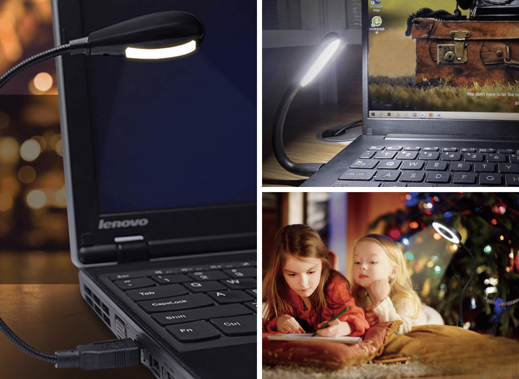 Light Up Your Laptop With a  USB Light