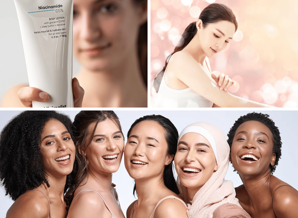 The Secret to Glowing Skin With Niacinamide Body Lotion