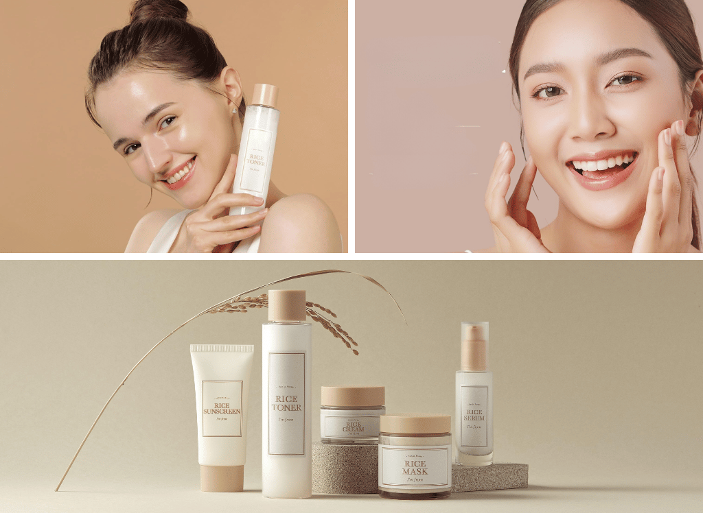 Glowing Flawless Skin With Rice Toner