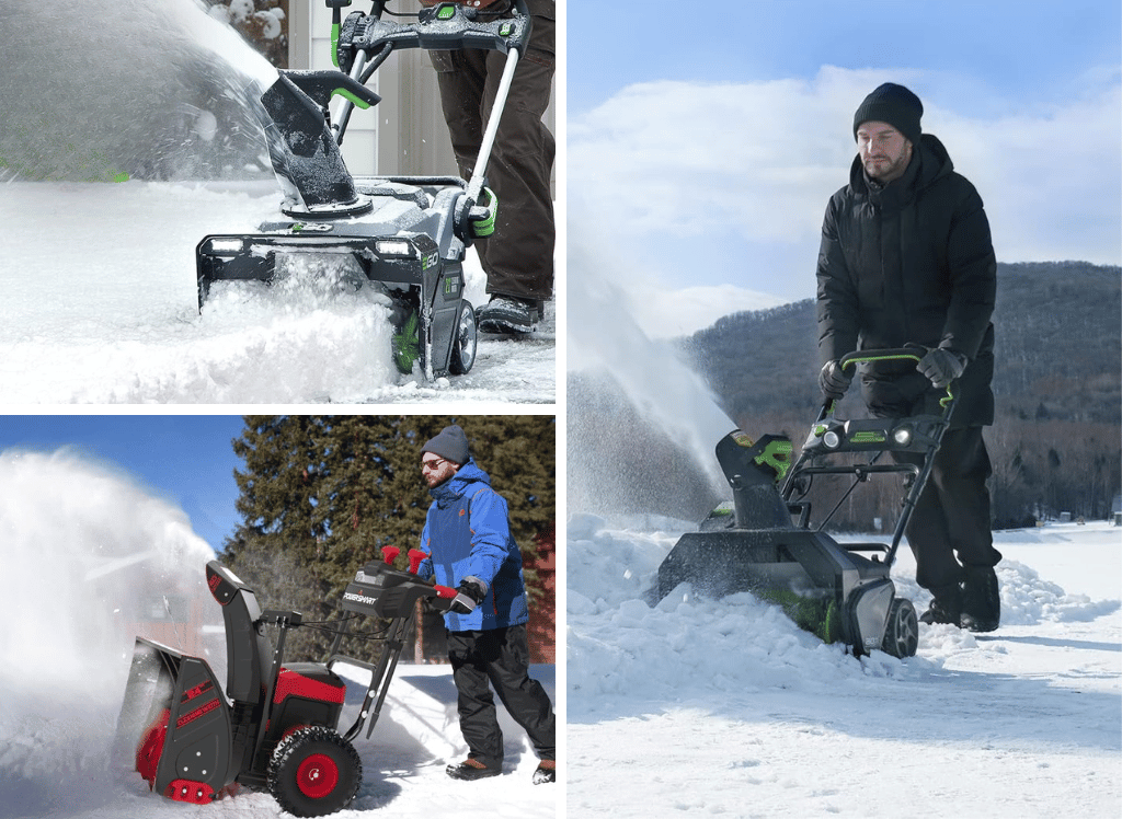 Say Goodbye To Shoveling With a Cordless Snow Blower