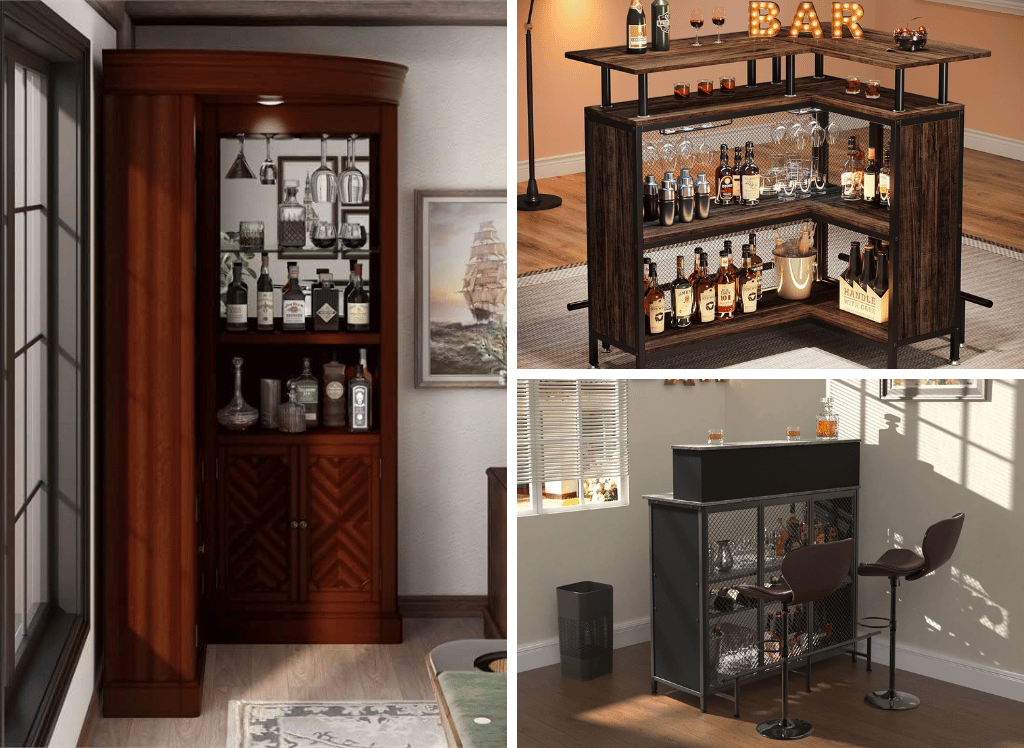 Create A Private Oasis With Home Bar Furniture