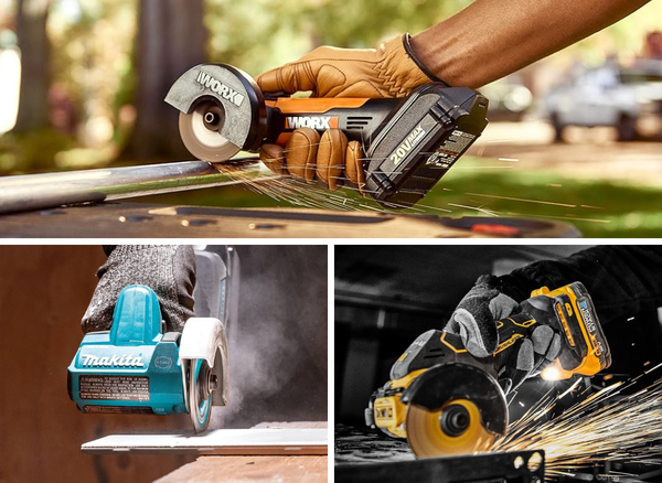No Cutting Limitations with the Cordless Cut-Off Tool