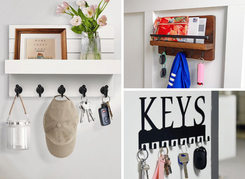 Keep Organized With A Key Holder for Wall Entrance Area