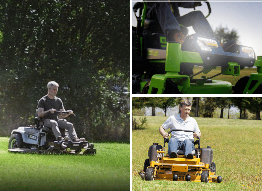 Electric Riding Lawn Mower: Zero-Emission & Performance