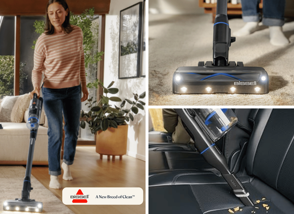 The BISSELL Cordless Stick Vacuum For A Quick Cleanup