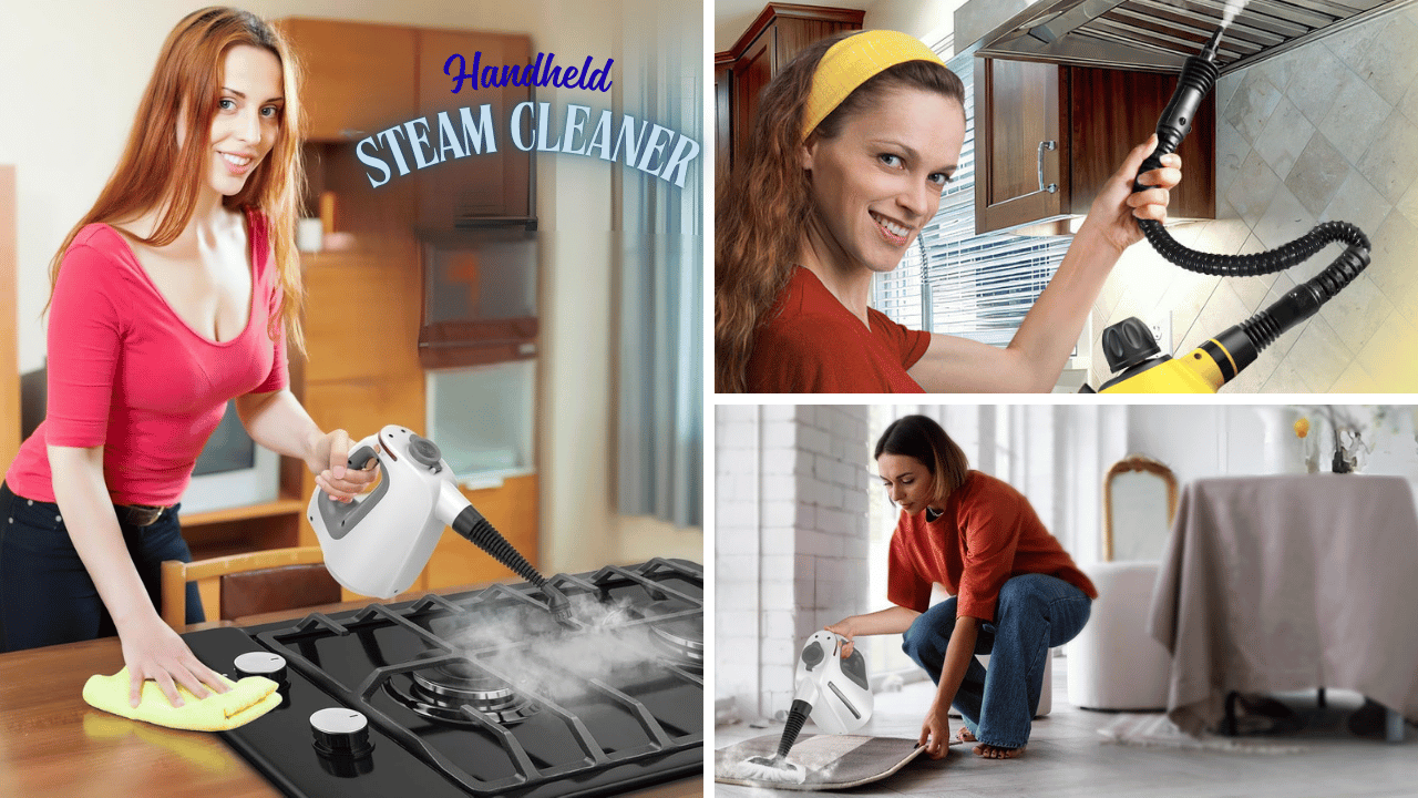 The Handheld Steam Cleaner For Easy Clean-Up