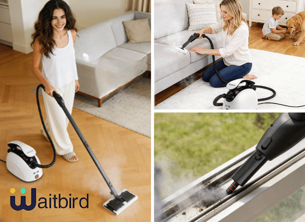 The Waitbird Steam Cleaner For A Chemical-Free Home