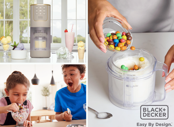 Create A Perfect Pint: Black & Decker Ice Cream Machine