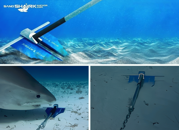 SandShark Premium Fluke Boat Anchor For Serious Boaters